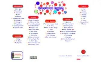 Groovetoenglish.com(groovetoenglish) Screenshot