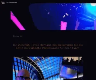 Groovy-DJ-Muenchen.de(Ihr Party DJ aus München) Screenshot