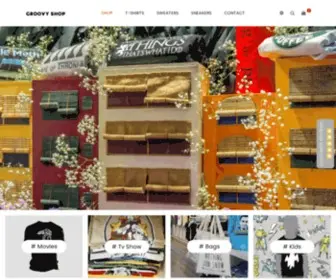 Groovy-Line.com(GROOVY SHOP GALLERY tienda de ropa personalizada) Screenshot