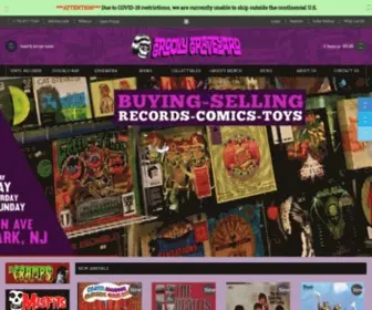 Groovygraveyard.com(Groovy Graveyard) Screenshot