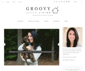 Groovygreenlivin.com(Groovy Green Living) Screenshot