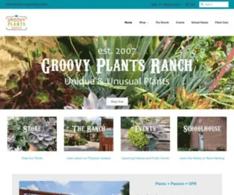 Groovyplantsranch.com(Groovy Plants Ranch) Screenshot