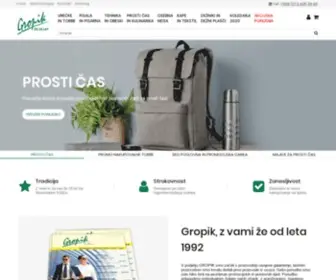 Gropik.si(Poslovna in promocijska darila) Screenshot