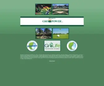 Gropower.com(The Key to Healthy Soils and Plants) Screenshot