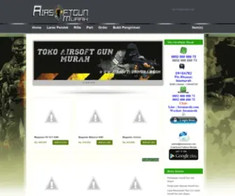 Grosirairsofter.com(Grosir Airsoft Gun) Screenshot