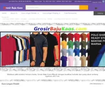 Grosirbajukaos.com(Grosirbajukaos) Screenshot