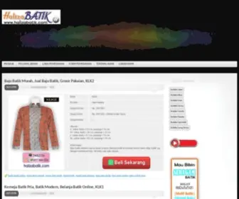 Grosirbatik-Pekalongan.com(Grosir Batik) Screenshot