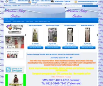 Grosirgamisnashiro.com(BUSANA MUSLIM GROSIR) Screenshot