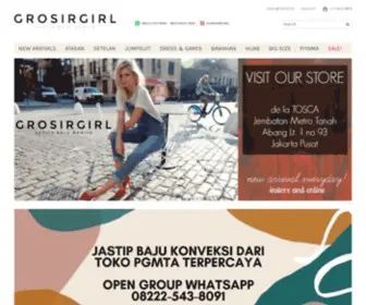 Grosirgirl.com(Grosirgirl) Screenshot