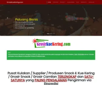 Grosirkuekering.com(Grosir Aneka Kue Kering dan Snack/Camilan) Screenshot