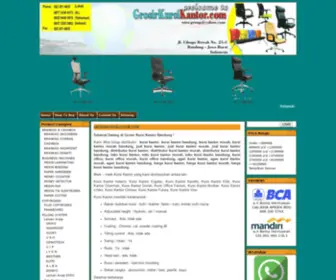 Grosirkursikantor.com(Kursi Kantor Bandung) Screenshot