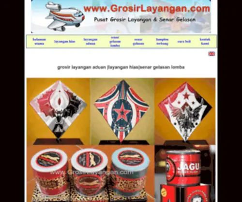 Grosirlayangan.com(新闻热点事件) Screenshot