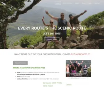 Grospiton.com(The Most Popular Of The Island's Hiking Trails For An Intensive Workout) Screenshot