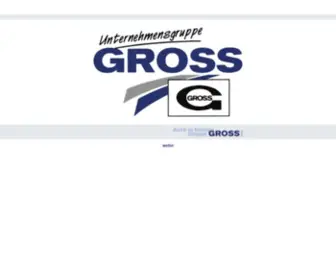 Gross-Gruppe.com(Allrounddienstleister in Sachen Auto) Screenshot