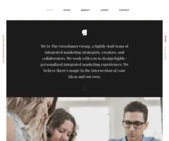 Grossbauer.com(The Grossbauer Group) Screenshot