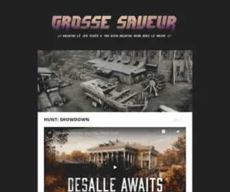 Grossesaveur.com(Grosse Saveur) Screenshot