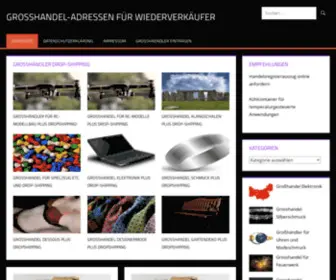 Grosshandel-Links.de(Grosshandel Adressen kostenlos) Screenshot