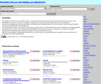 Grossiste-Grossistes.com(Grossistes) Screenshot