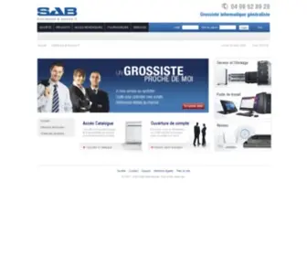 Grossiste-Informatique.com(MC2IT Grossiste Informatique) Screenshot