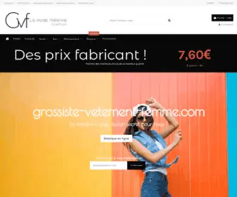 Grossiste-Vetement-Femme.com(Grossiste vetement femme) Screenshot