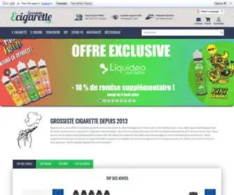 Grossisteecigarette.com(Grossisteecigarette) Screenshot