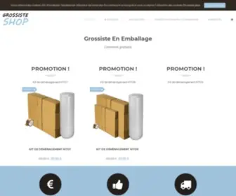 Grossisteshop.fr(Grossiste vetement femme) Screenshot