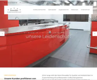 Grosskuechen-Technik.de(Großküchen Rowedder) Screenshot