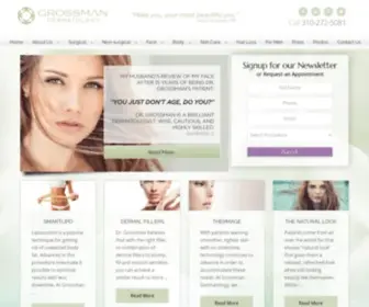Grossmandermatology.com(Grossman Dermatology) Screenshot