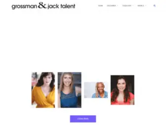 Grossmanjack.com(Grossman & Jack Talent) Screenshot