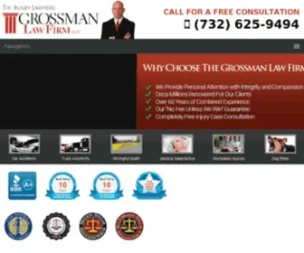 Grossmanjustice.com(The Grossman Law Firm) Screenshot