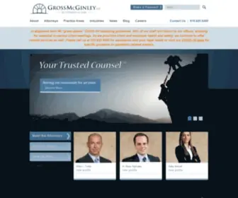 GrossmcGinley.com(Gross McGinley) Screenshot