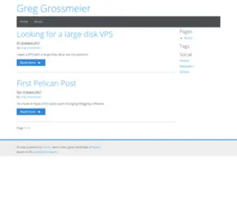 Grossmeier.net(Consilience) Screenshot