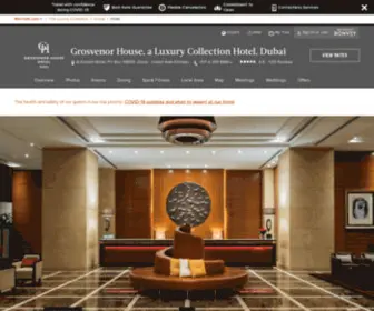 Grosvenorhouse-Dubai.com(Luxurious Hotels in Dubai) Screenshot