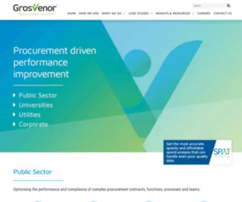 Grosvenorprocurement.com.au(Procurement Advisory) Screenshot