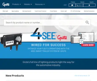 Grote.com(LED Lights & Lighting Products) Screenshot