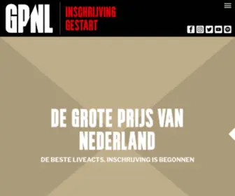 Groteprijsvan.nl(Grote prijs van nederland) Screenshot