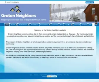 Grotonneighbors.org(Groton Neighbors) Screenshot