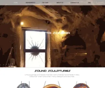 Grottasonora.com(Grotta Sonora) Screenshot