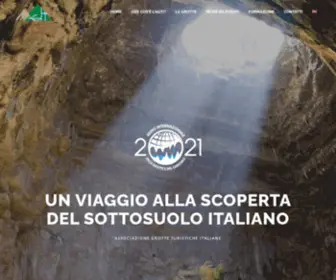 Grotteturistiche.it(Grotte Turistiche Italiane) Screenshot