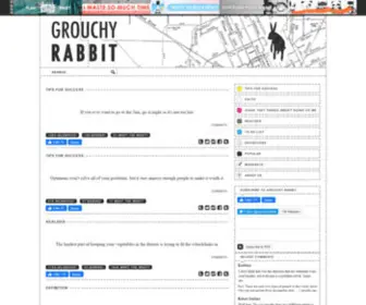 Grouchyrabbit.com(Grouchy Rabbit) Screenshot