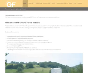 Ground-Forum.org.uk(Ground Forum) Screenshot