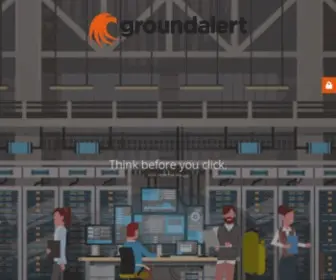 Groundalert.com(Learn more about us) Screenshot