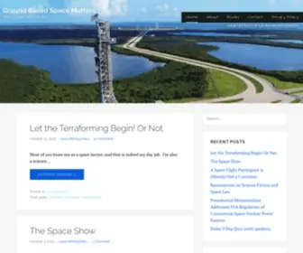 Groundbasedspacematters.com(Ground Based Space Matters) Screenshot