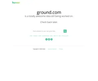Ground.com(De beste bron van informatie over ground) Screenshot