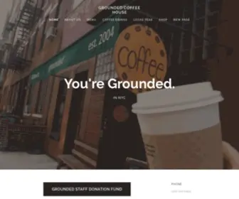 Groundedcoffee.com(Groundedcoffee) Screenshot