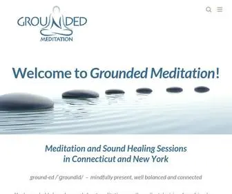 Groundedmeditationstudio.com(Grounded Meditation) Screenshot