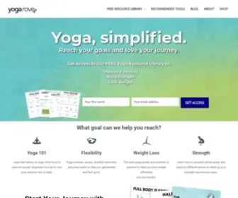 Groundedpanda.com(Yoga rove) Screenshot