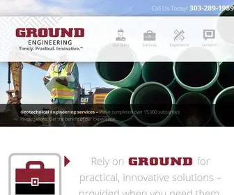 Groundeng.com(GROUND Engineering) Screenshot