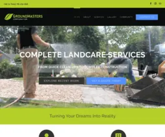 Groundmasterscorp.com(Complete Landcare Services) Screenshot