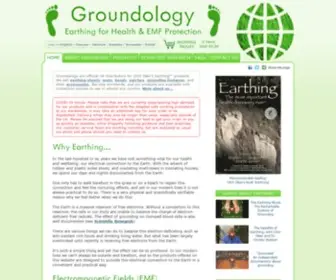Groundology.co.uk(Groundology supplies personal grounding/earthing systems) Screenshot